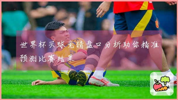 世界杯买球竞猜盘口分析助你精准预测比赛结果