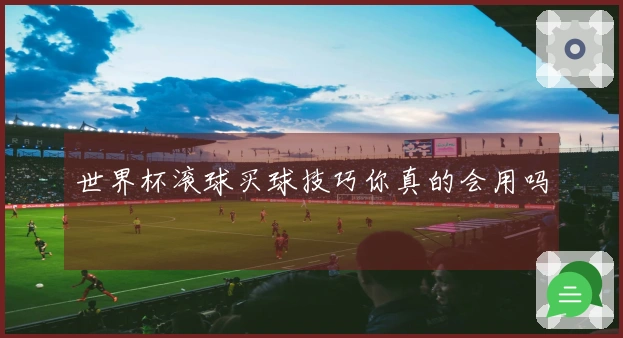 世界杯滚球买球技巧你真的会用吗